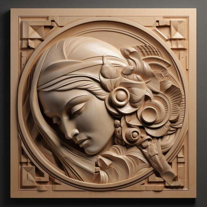 نموذج ثلاثي الأبعاد لآلة CNC 3D Art 